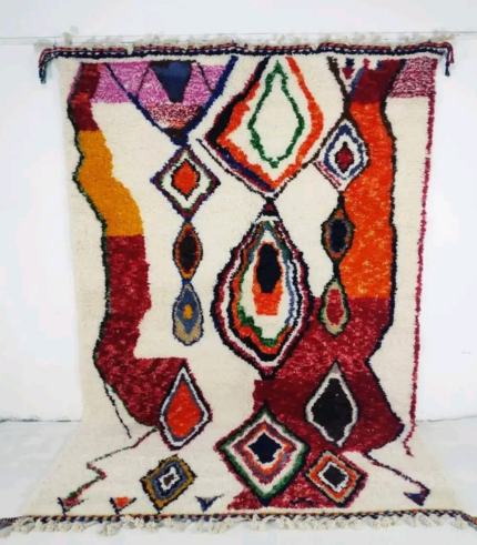 Tapis Beni Ourain collection 2023 fait-main 100% maocaine