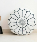 Pouf Marocain en cuir