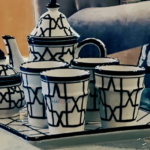 Tea Set With Mosaic Partterns
