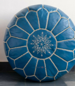Pouf d'artisanat marocain fait à main collection 2023