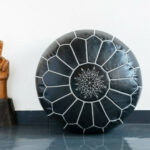 Pouf d'artisanat marocain fait à main collection 2023 – Image 2