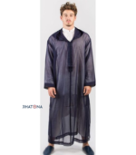 Jabador Maroc Djellaba soussdi a la main haute couture - Bleu Royale – Image 4