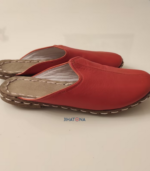 Orange Unisex Handmade Yemeni Slippers – Image 4