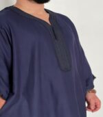 Thobe - djellaba, Jubbah, Thobe, kandora, Kaftan (bleu) – Image 2